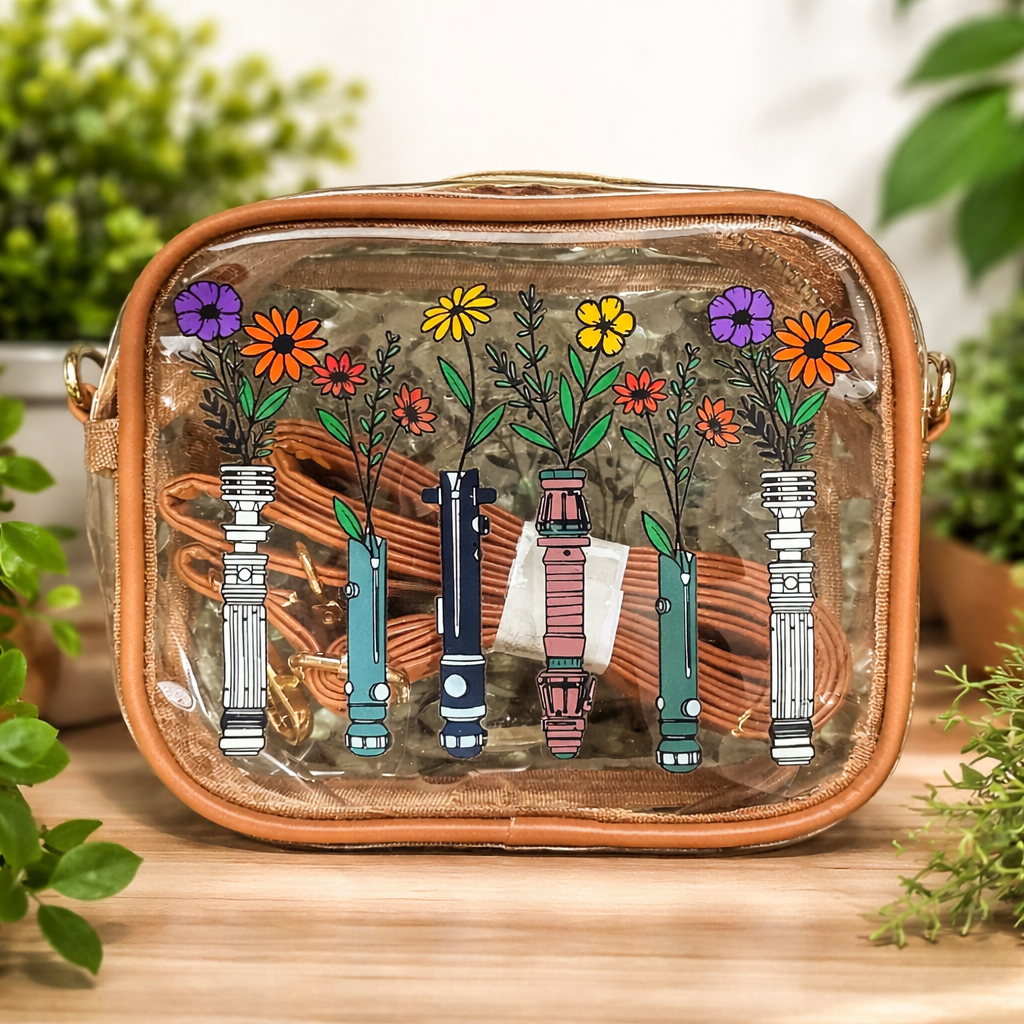 Clear cross body bags