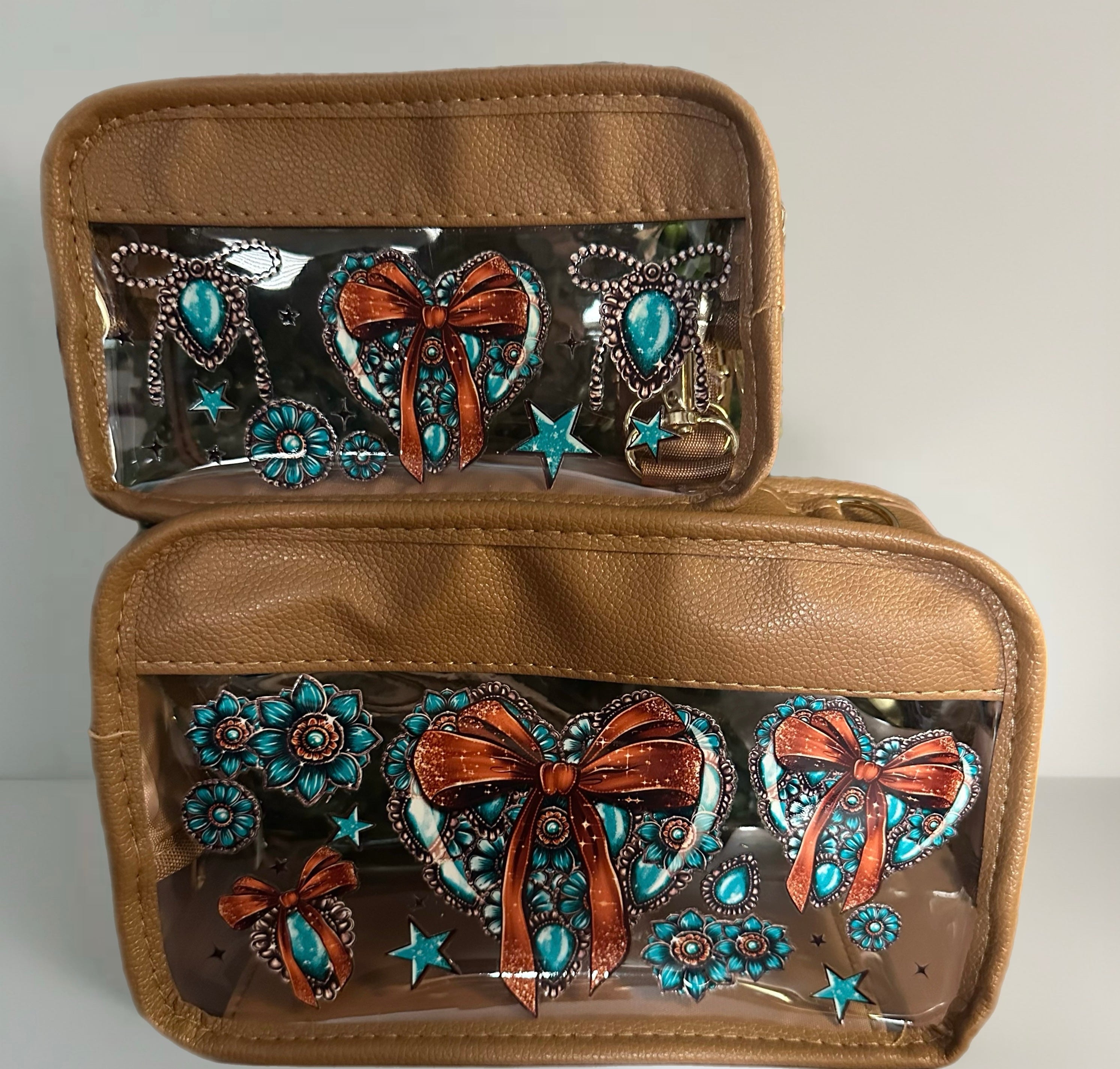 Turquoise Western Glam Travel Set
