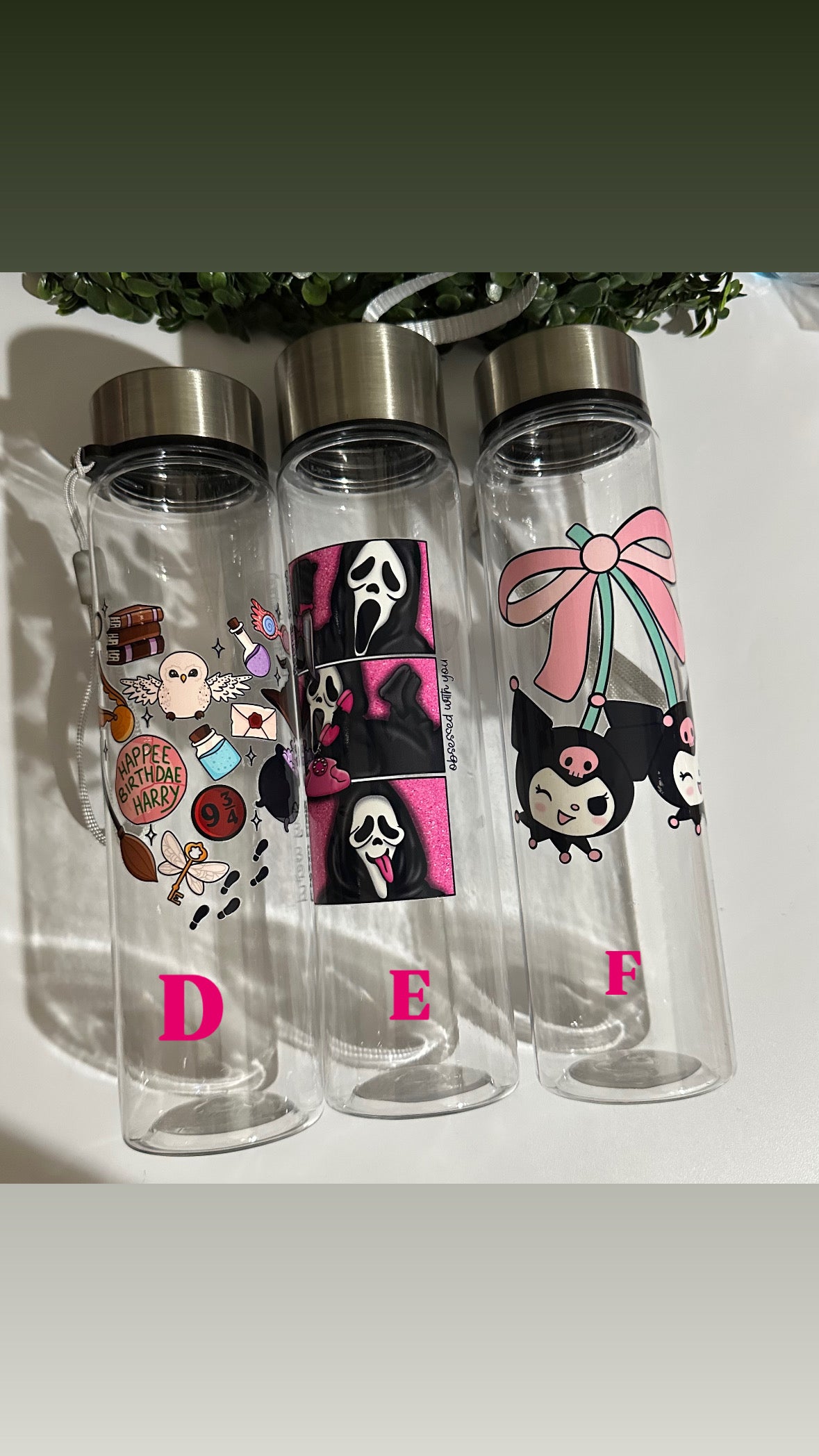 16oz skinny tumblers