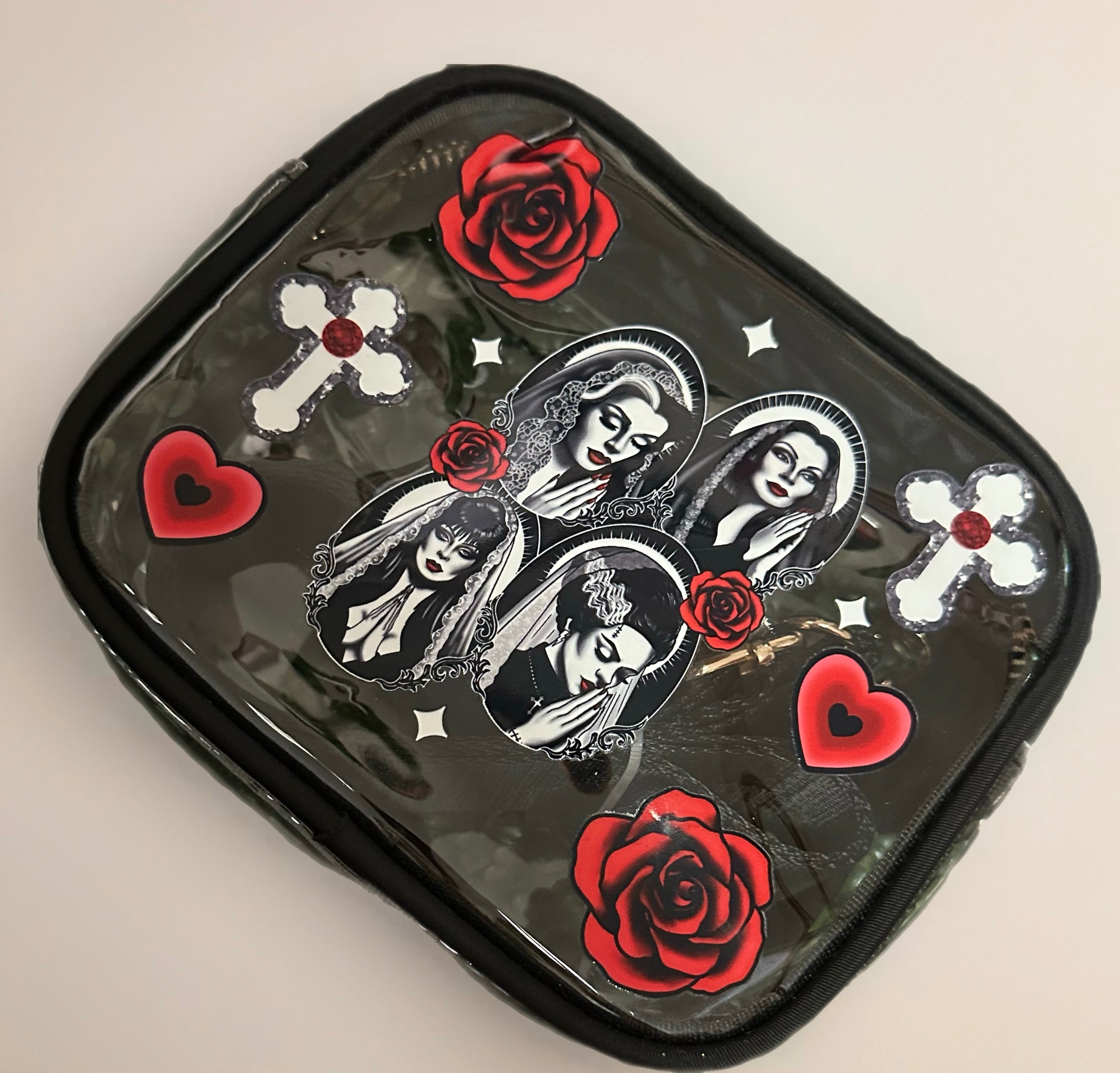 Clear cross body bags