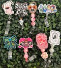 Character badge reels