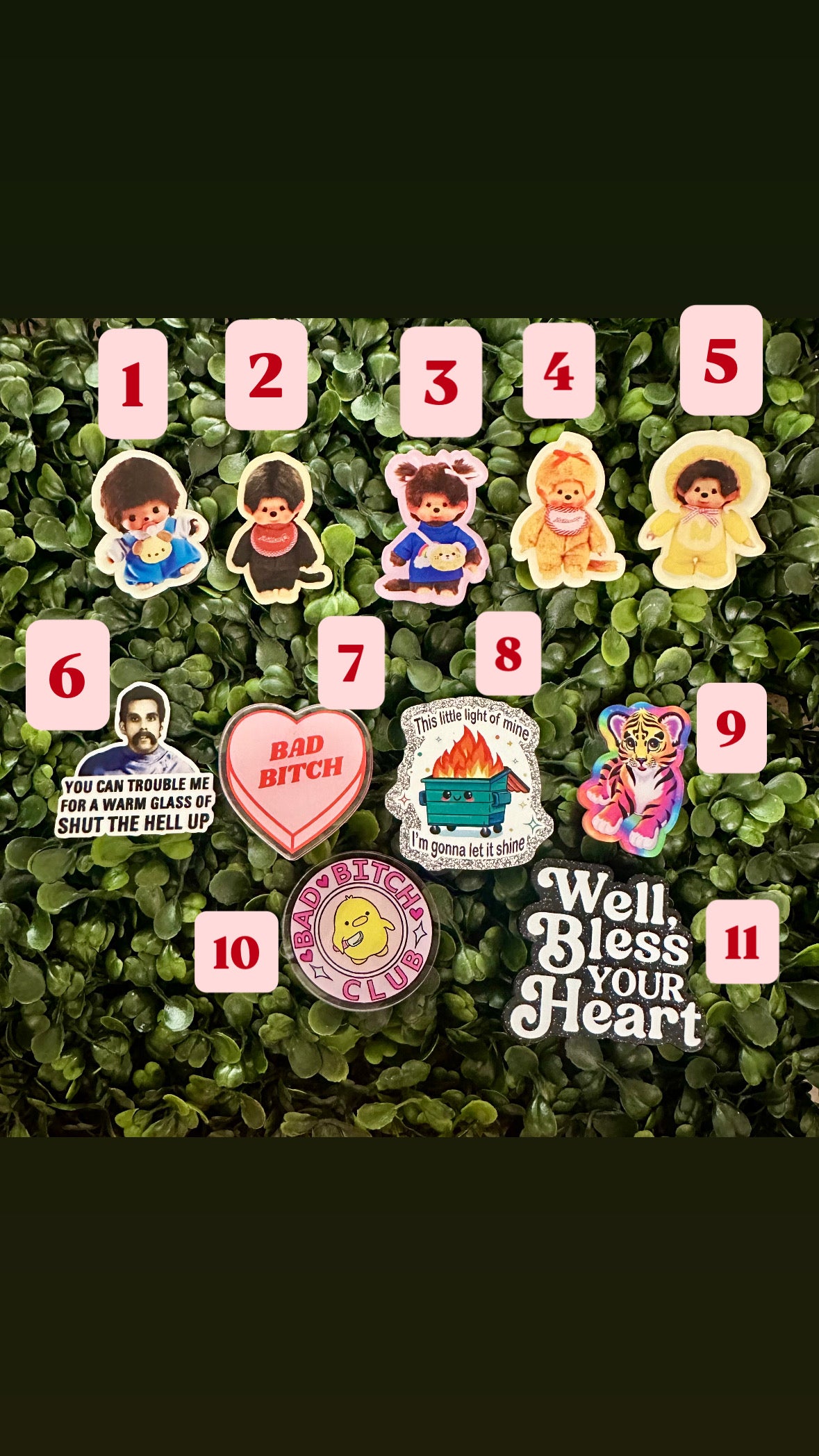 💖 Statement Badge Reels – Cute, Sassy & Nostalgic