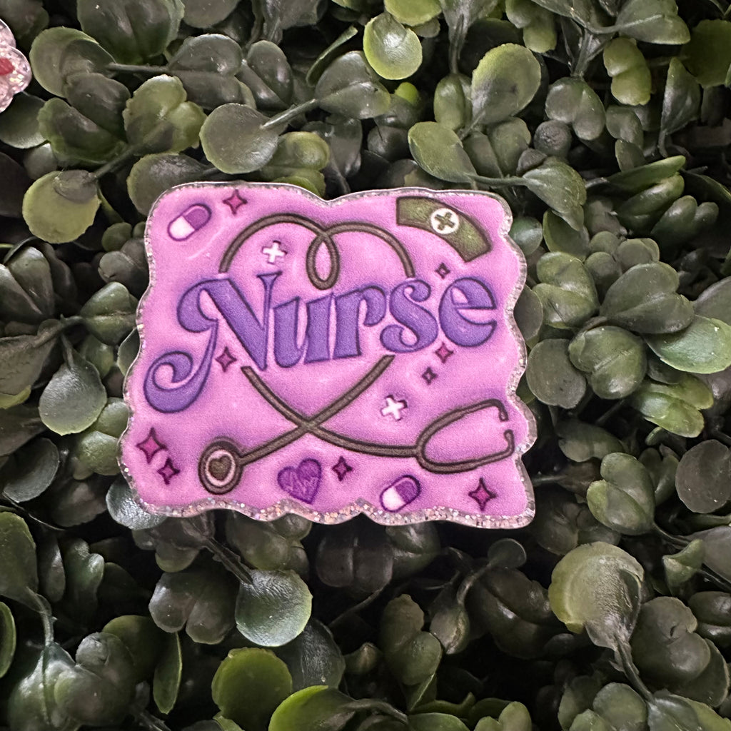 Nurse & Medical-Themed Badge Reels 💉💖