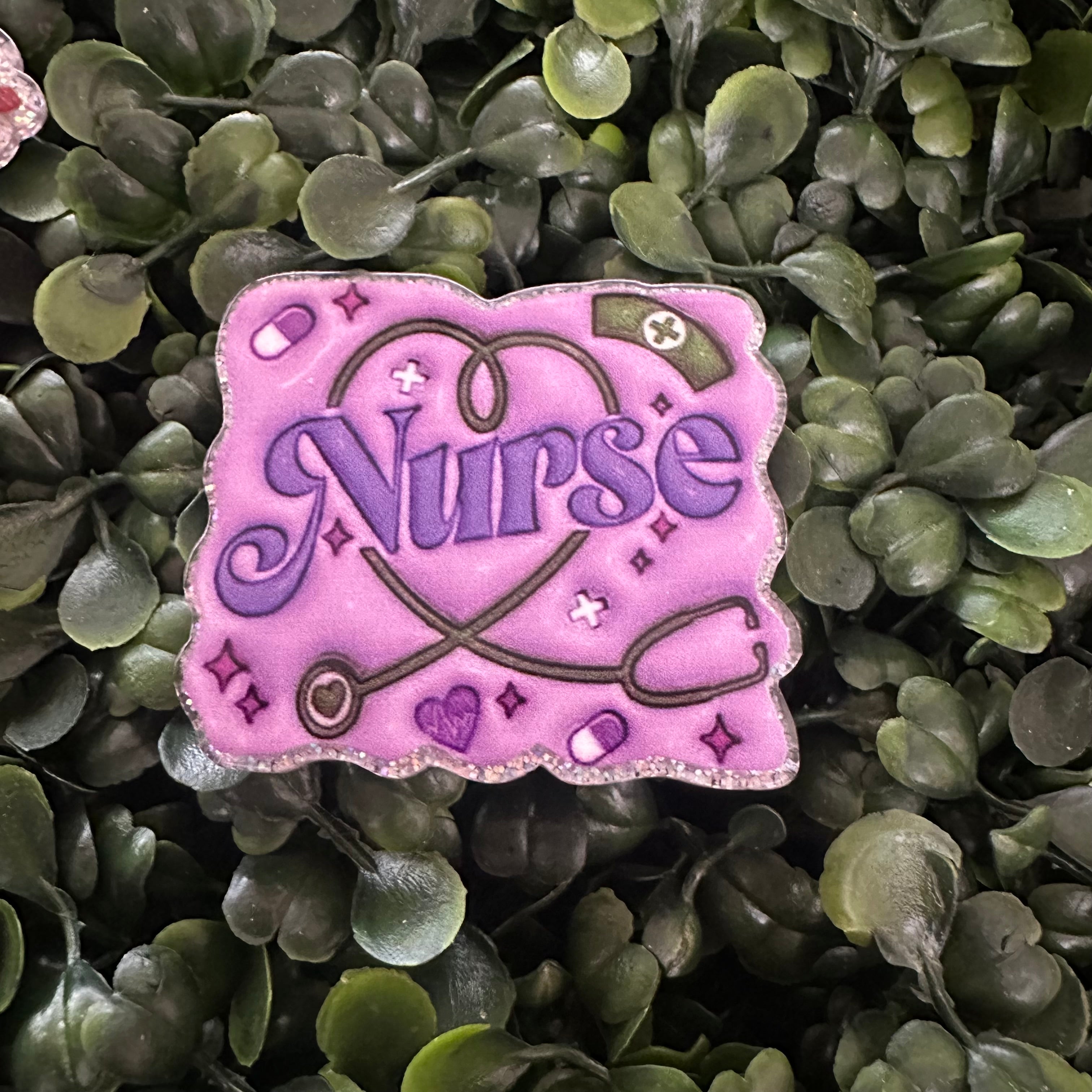 Nurse & Medical-Themed Badge Reels 💉💖