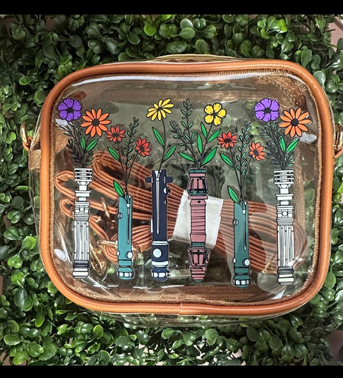 Clear cross body bags