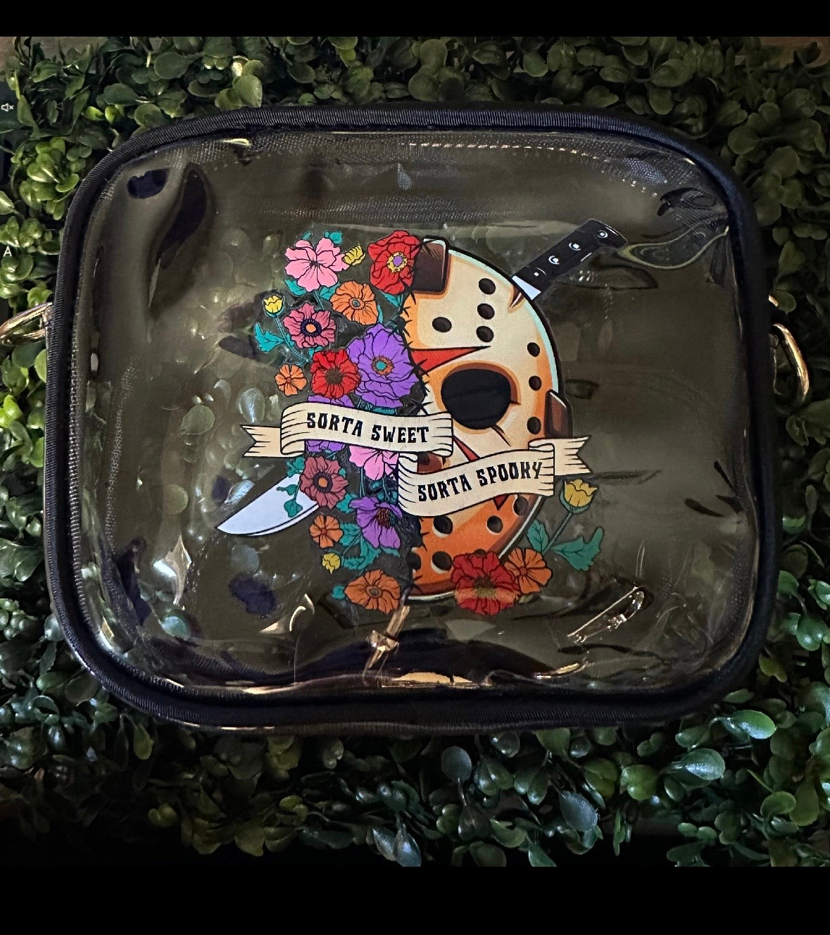 Clear cross body bags