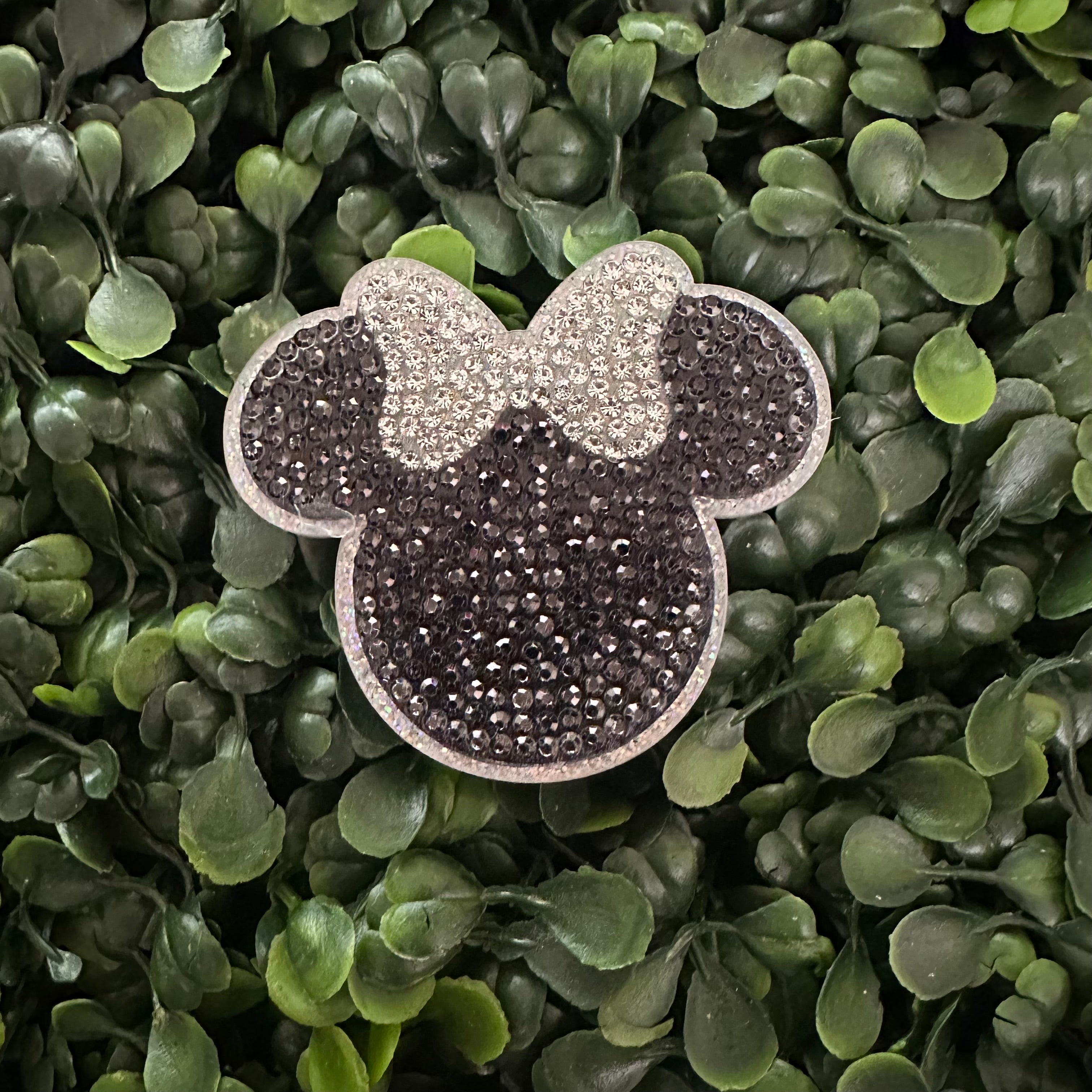 ✨ Glitter Mouse-Head Badge Reels ✨