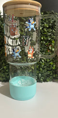 40oz glass tumbler