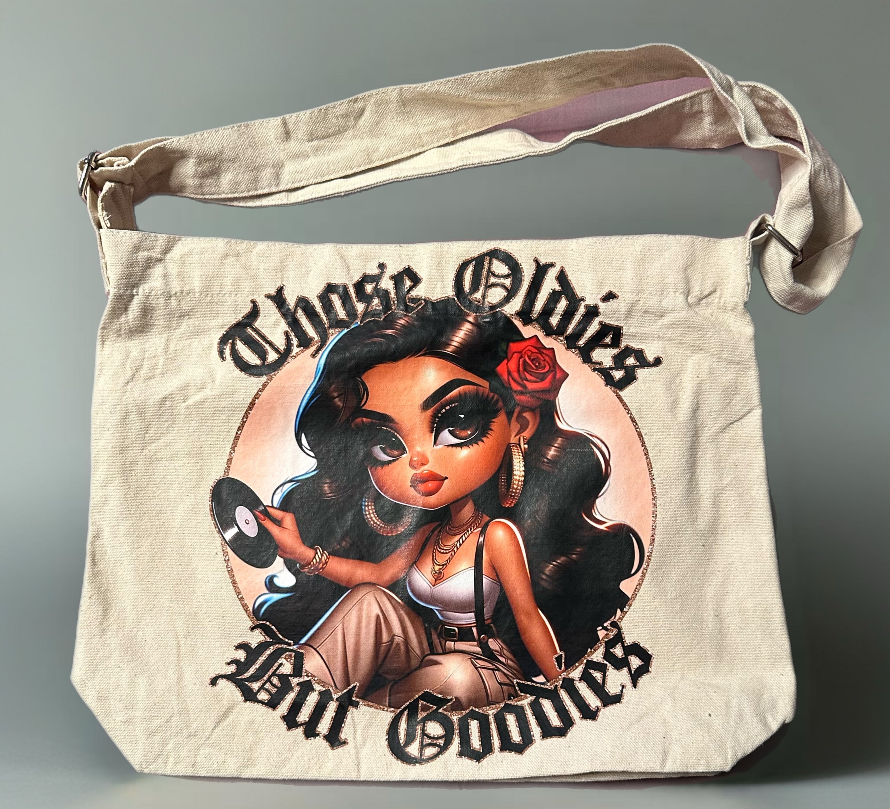 Crossbody book bag