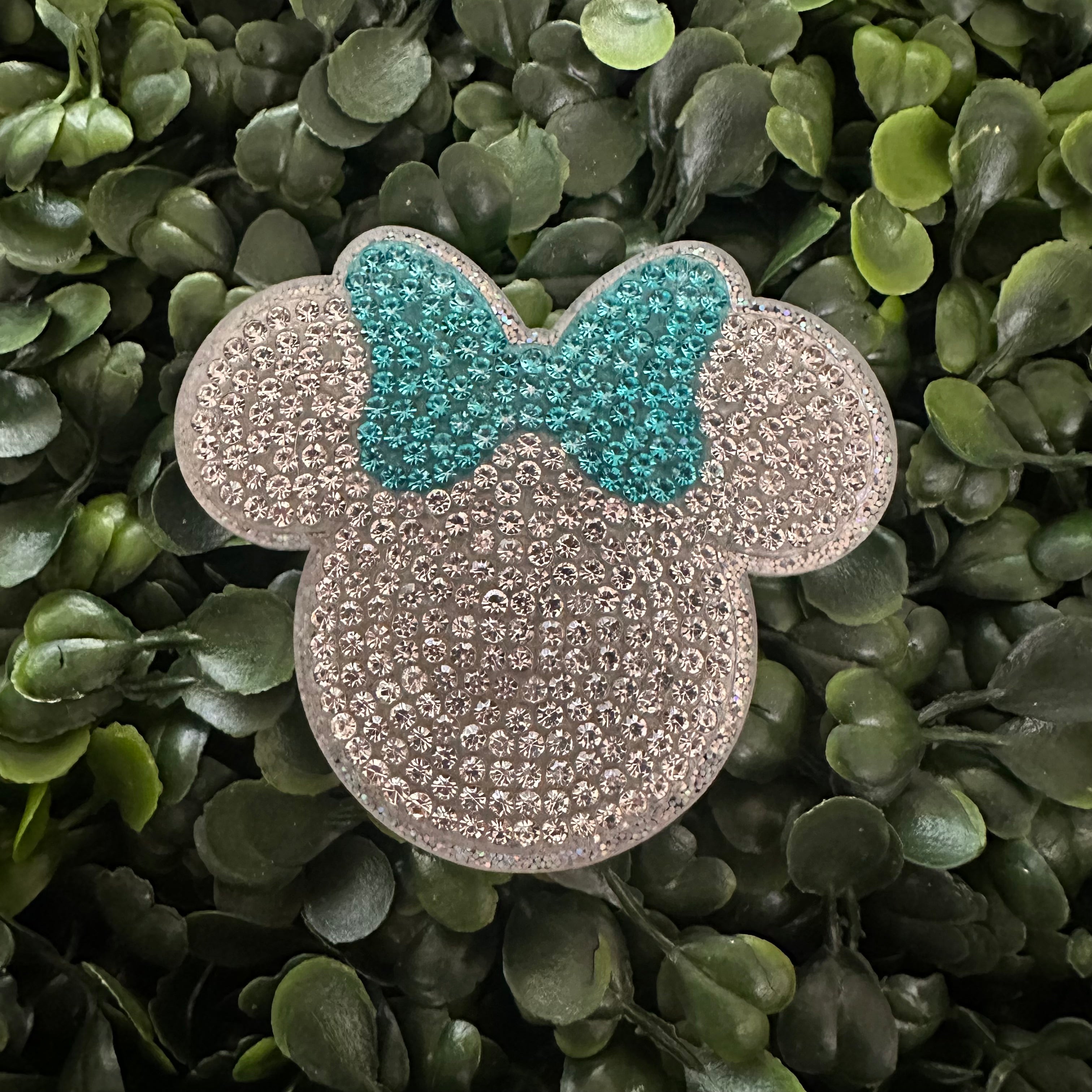 ✨ Glitter Mouse-Head Badge Reels ✨