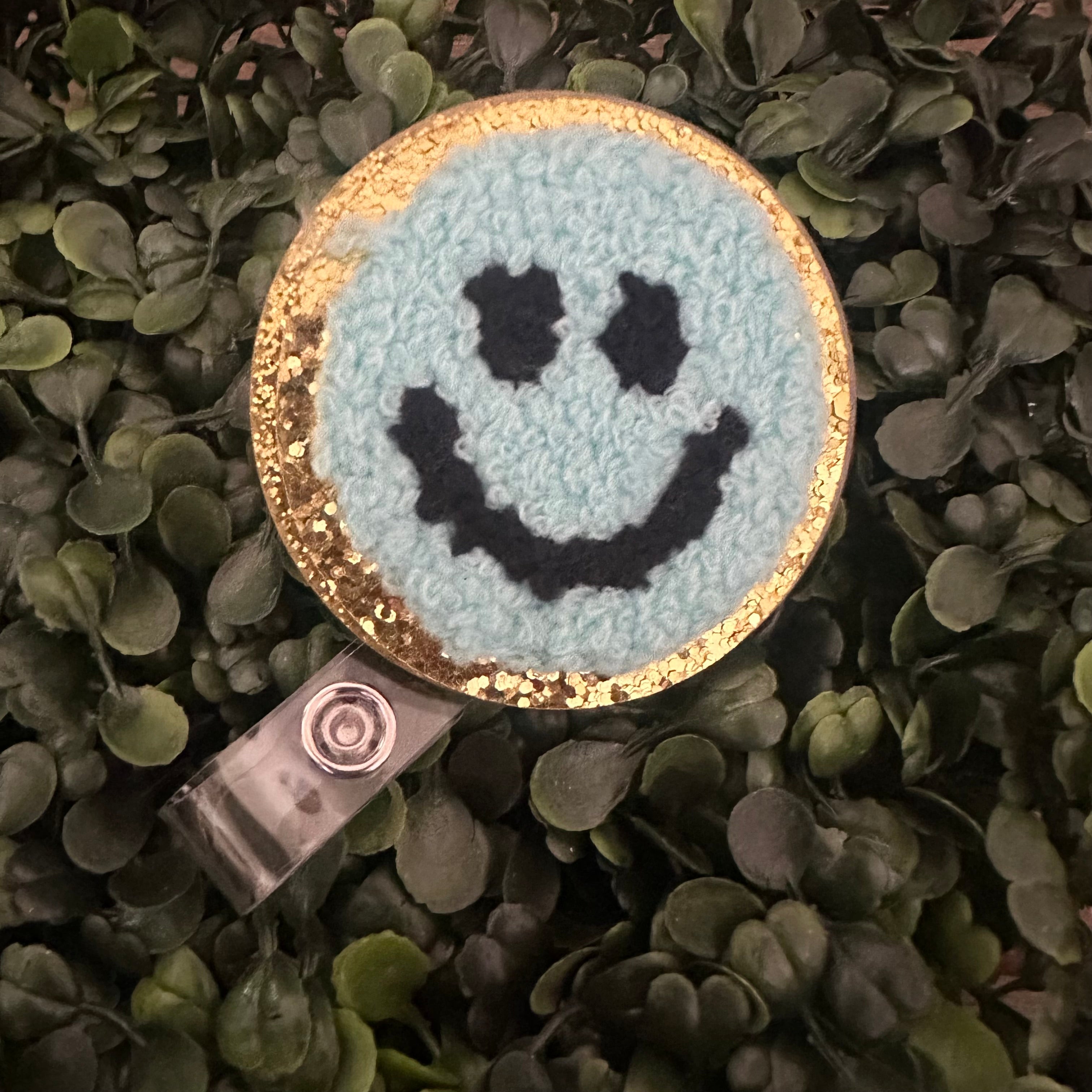 ✨ Glitter Mouse-Head Badge Reels ✨