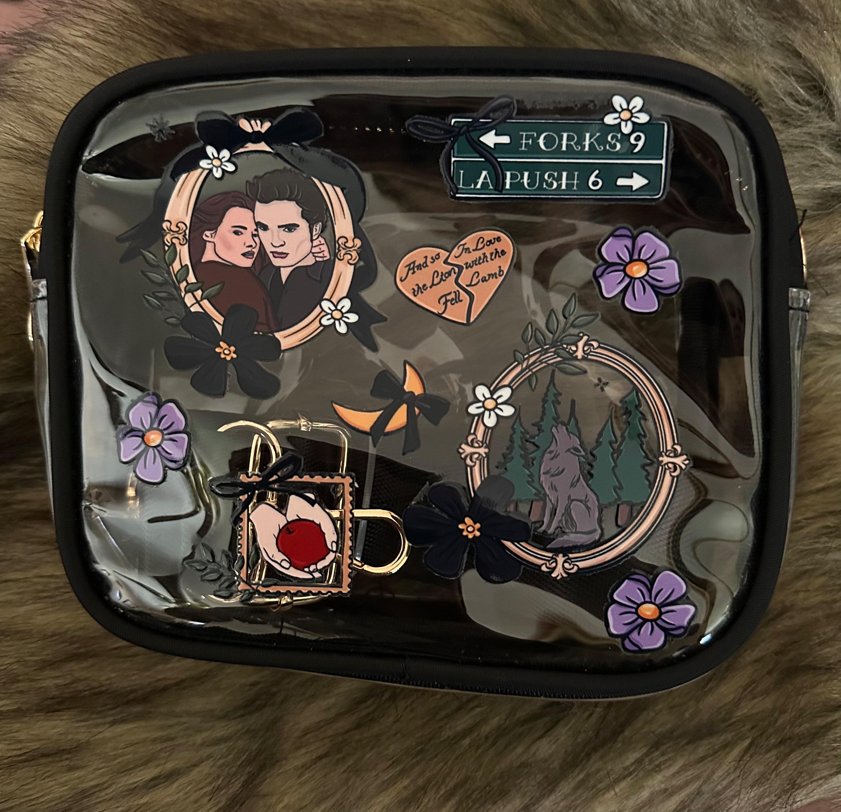 Clear cross body bags