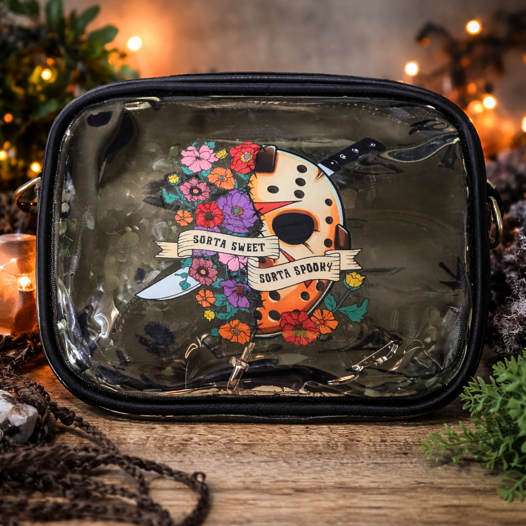 Clear cross body bags