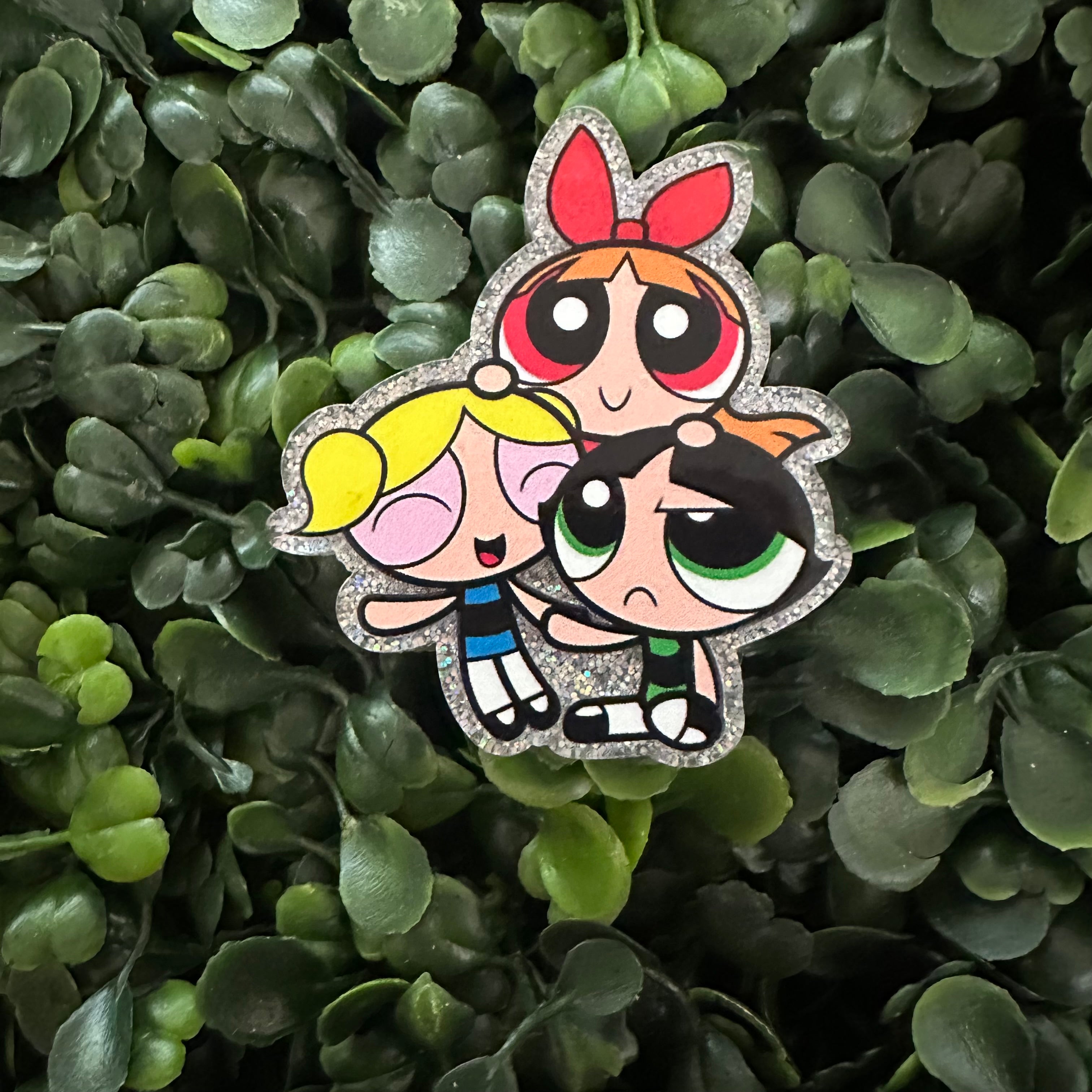 Retro & Pop Culture Glitter Badge Reels