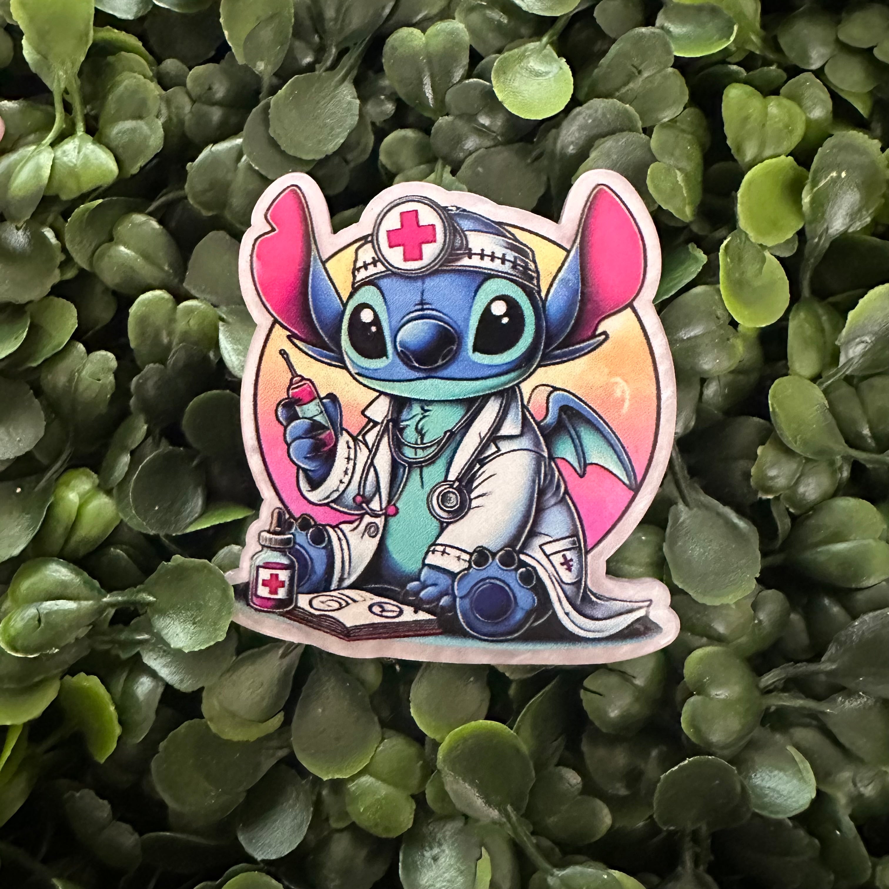 Nurse & Medical-Themed Badge Reels 💉💖