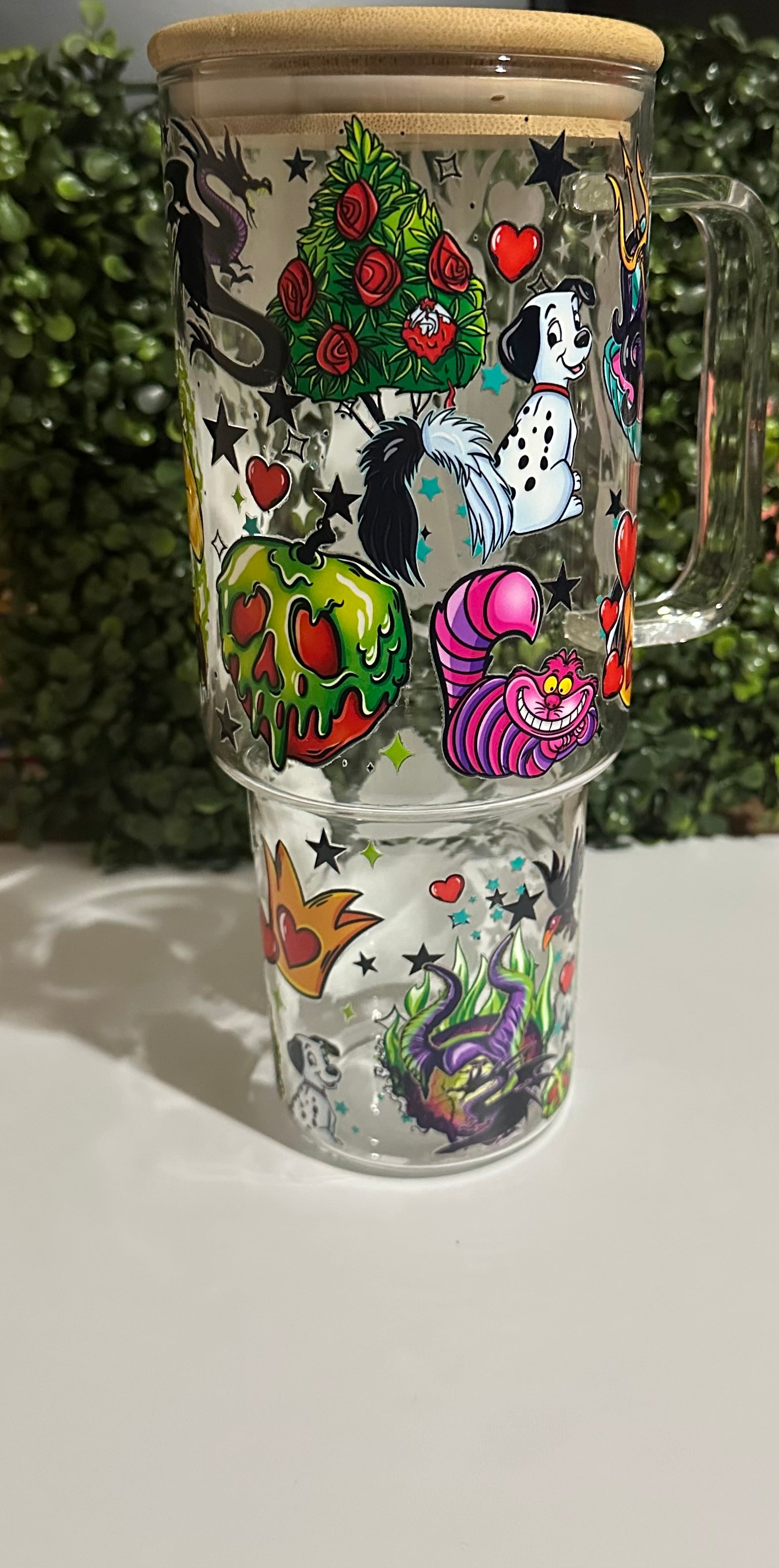 40oz Glass tumbler